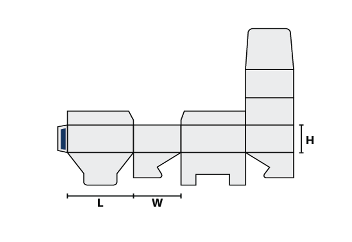 1-2-3 Bottom Display Lid