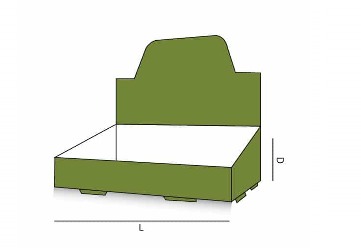 Self-Locked Counter Tray