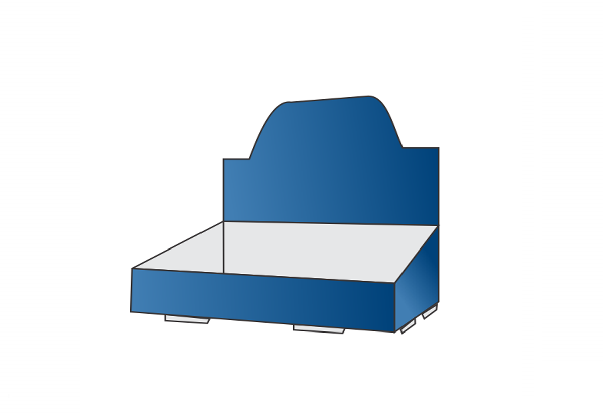 Self-Locked Counter Tray