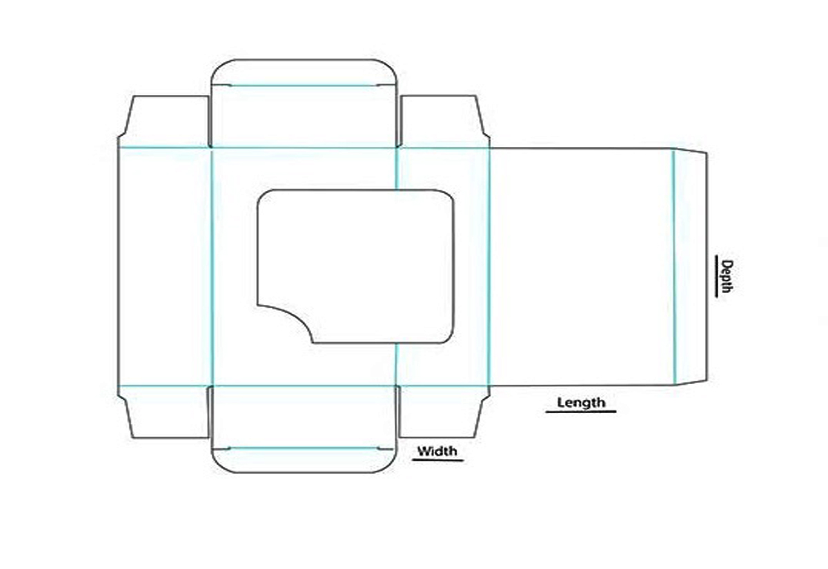 Straight Tuck Window Box