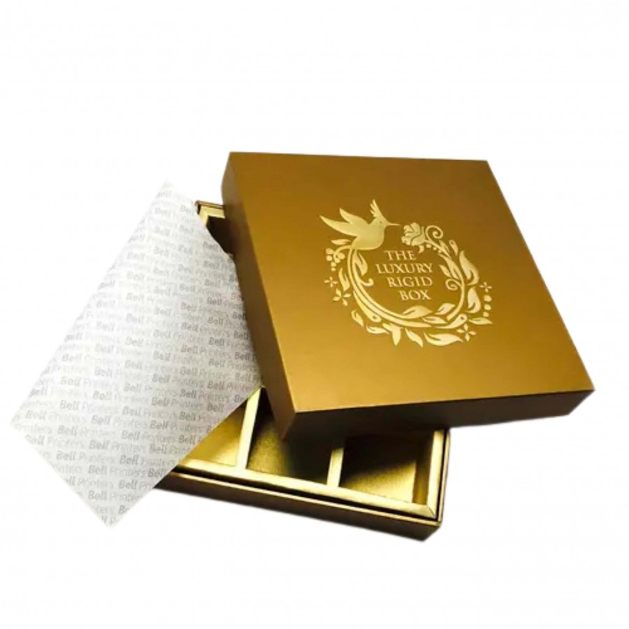 Gold Embossed Packaging Boxes