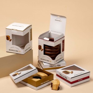 Window Dessert Packaging Boxes