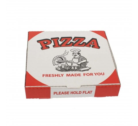 White Pizza Packaging Boxes